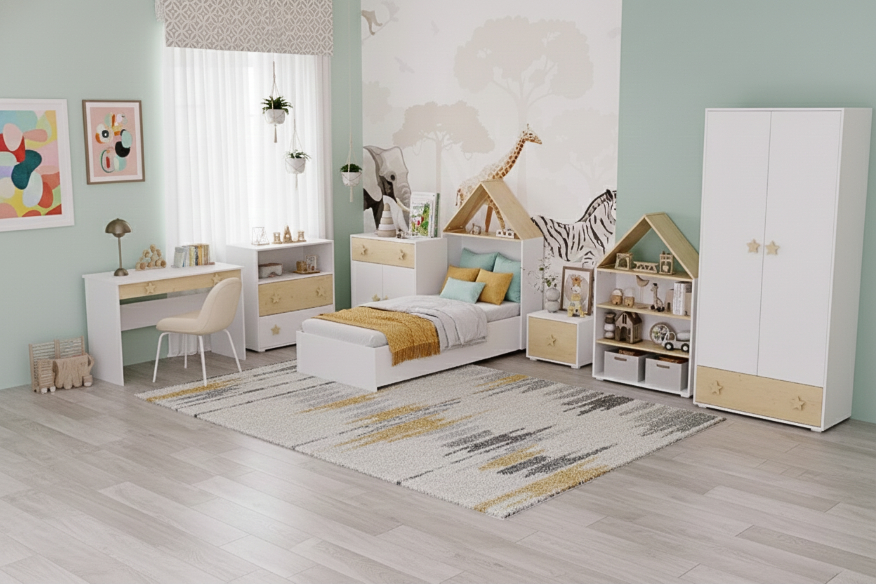 Uniwersalne meble dziecięce PUFFI — kolekcja, której naprawdę trudno się oprzeć