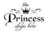 Łóżko dziecięce LUK 140x70 barierka szuflada grafika - Princess