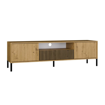 Szafka RTV KANARI 164 cm - kolor Dąb artisan