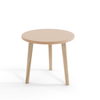 Stolik kawowy MELI okrągły skandynawski - kolor Macchiato