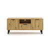 Szafka RTV KANDI 140 cm - kolor Dąb artisan