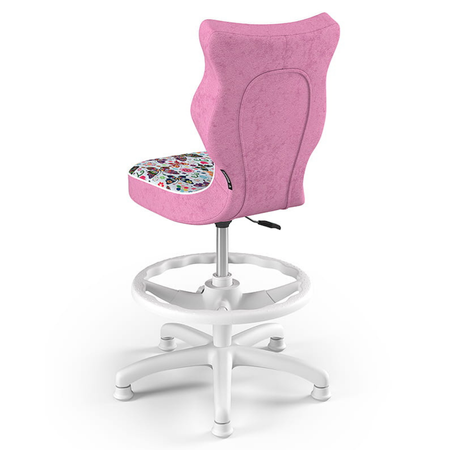 Krzesło dziecięce LUMI 4 - Motyl / Noga Biała