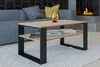 Stolik kawowy Ława MODI - Dąb Sonoma / Czarny