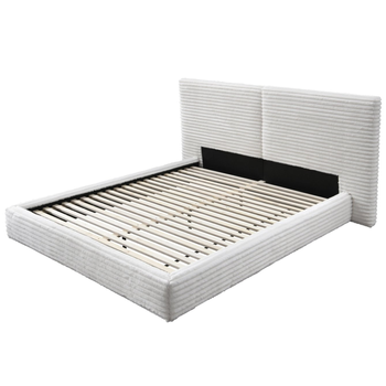 Łóżko NOTILO 160x200 cm - Kremowy