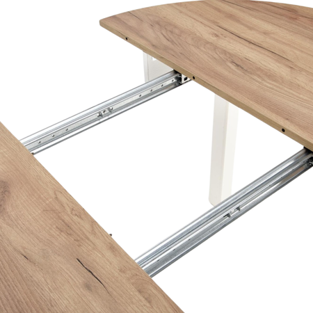 Stół okrągły RAMES 102 cm – Dąb Craft