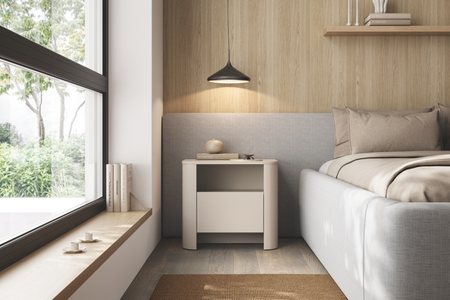 Szafka nocna BALI 58 cm - Kaszmir