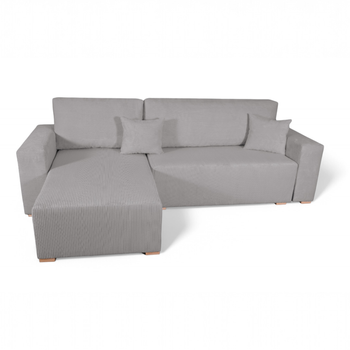 Narożnik ELVAR PRAWO/LEWO STRONNY - Szary