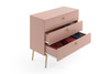 Komoda MELI z szufladami skandynawska - kolor Róż