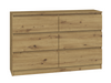 Komoda MALMO M6 120cm Dąb artisan