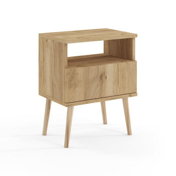 Szafka nocna MELI skandynawska - kolor Dąb craft