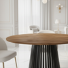 Stół okrągły VELORE 75 cm - Dąb Lefkas