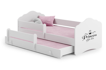 Łóżko podwójne FALA II 160x80 - Princess