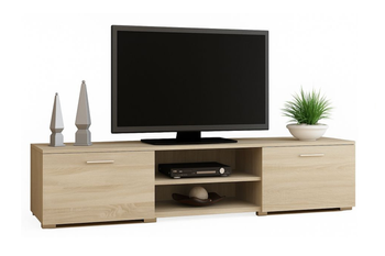 Szafka RTV RONI 150 cm - Dąb Sonoma