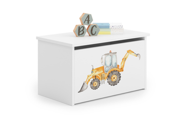 Skrzynia na zabawki DARIA - Koparka