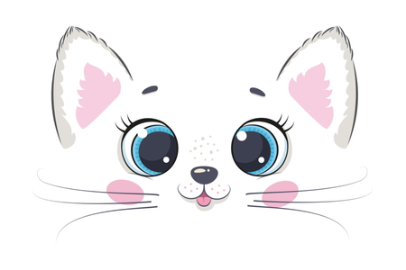 Skrzynia na zabawki DARIA - Pink Cat