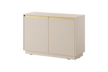 Komoda PRESTIGE 104 cm -  Beżowy / Złoty