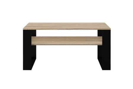 Stolik kawowy Ława MODI - Dąb Sonoma / Czarny