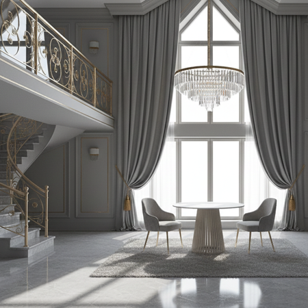  Stół okrągły VELORE - Biały Mat