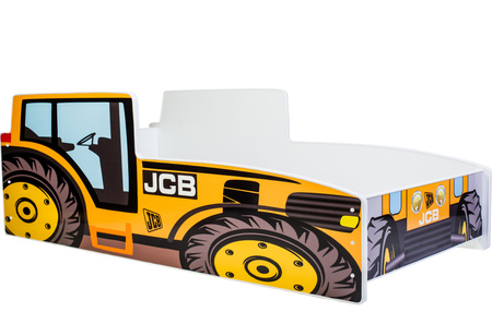 Łózko dziecięce Traktor żółty 160x80
