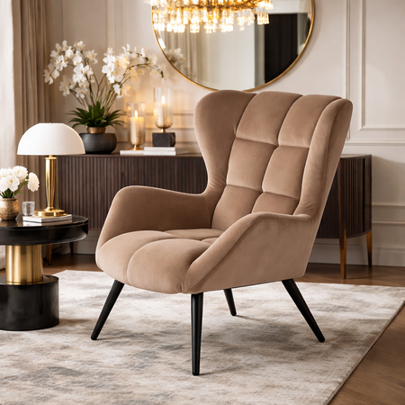 Fotel wypoczynkowy MADISON - Cappuccino