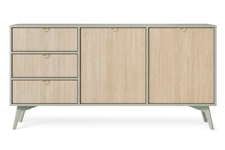 Komoda VINORA 158 cm - Eukaliptus