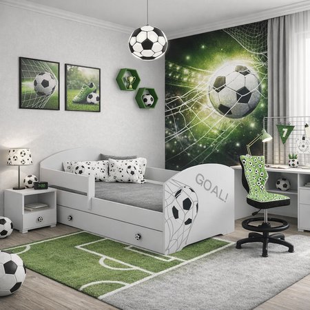 Krzesło dziecięce LUMI 4 - Goal / Noga Czarna