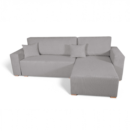 Narożnik ELVAR PRAWO/LEWO STRONNY - Szary