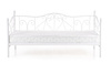 Łóżko SUMERA 200x90 metalowe - kolor Biały