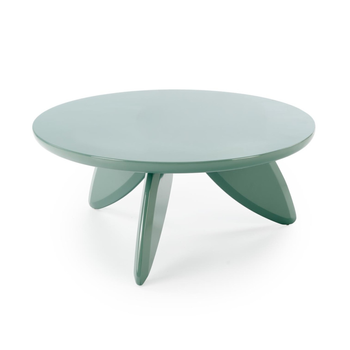 Stolik kawowy RAYA okrągły - Miętowy