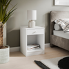 Szafka nocna ELIF Stolik nocny do sypialni - Biały