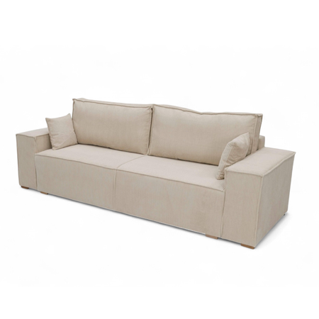 Kanapa CELESTIA z funkcją spania - Kremowy