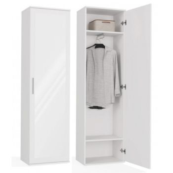 Szafa DUNO z lustrem Biała