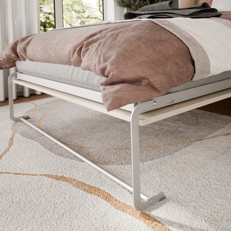 Półkotapczan pionowy rozkładany VERTO 90x200 składany w szafę - Kaszmir