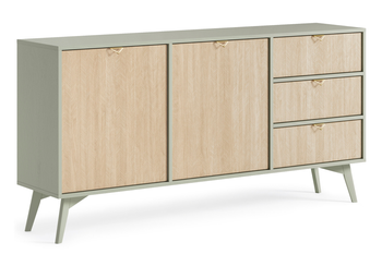 Komoda VINORA 158 cm - Eukaliptus