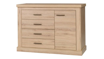 Komoda AMER 123 cm - kolor Dąb dziki