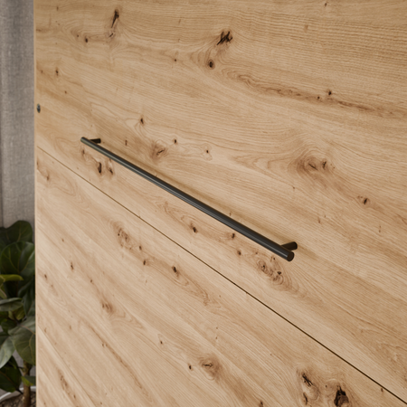 Półkotapczan pionowy rozkładany VERTO 90x200 składany w szafę - Dąb Artisan