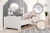 Łóżko dziecięce pojedyncze ANNA 160x80 - Białe