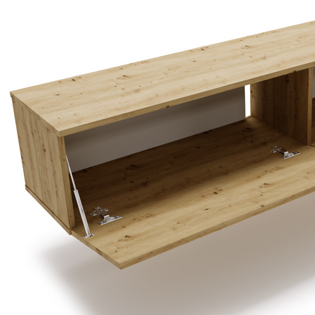 Szafka RTV NICOLE 160 cm - Dąb Artisan