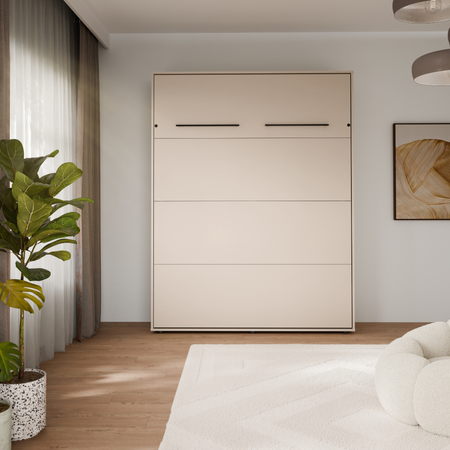 Półkotapczan pionowy rozkładany VERTO 160x200 składany w szafę - Kaszmir