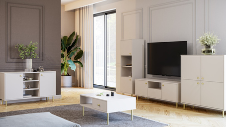 Komoda dwudrzwiowa VENUS 73x137 cm - kolor Kaszmir