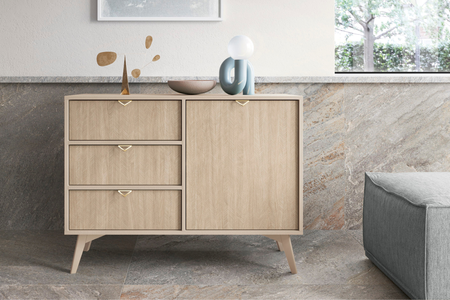 Komoda VINORA 106 cm - Beż Piaskowy