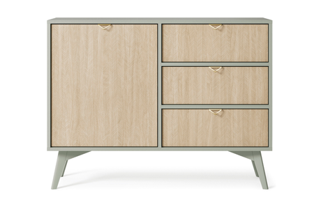 Komoda VINORA 106 cm - Eukaliptus