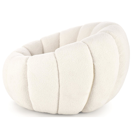 Fotel wypoczynkowy SOFTY - Kremowy