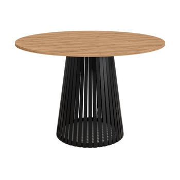 Stół okrągły VELORE - Dąb Craft