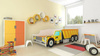 Łóżko dziecięce auto 140x70 - Wywrotka