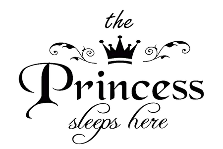 Łóżko dziecięce FALA 140x70 barierka szuflada grafika - Princess