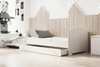 Łóżko dziecięce LUK 160x80 szuflada - Biały