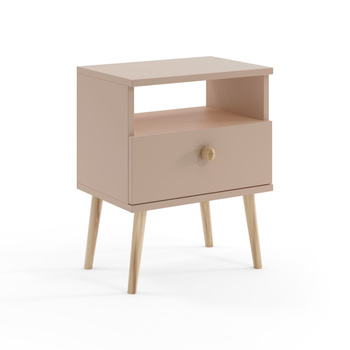 Szafka nocna MELI skandynawska - kolor Macchiato