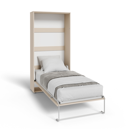 Półkotapczan pionowy rozkładany VERTO 90x200 składany w szafę - Kaszmir