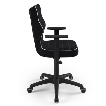 Krzesło obrotowe Axis 6 - Czarne / Noga Czarna